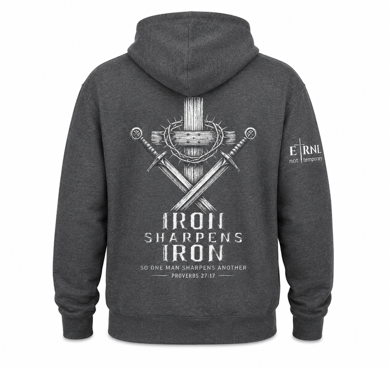 Iron Sharpens Iron- Christian Hoodie