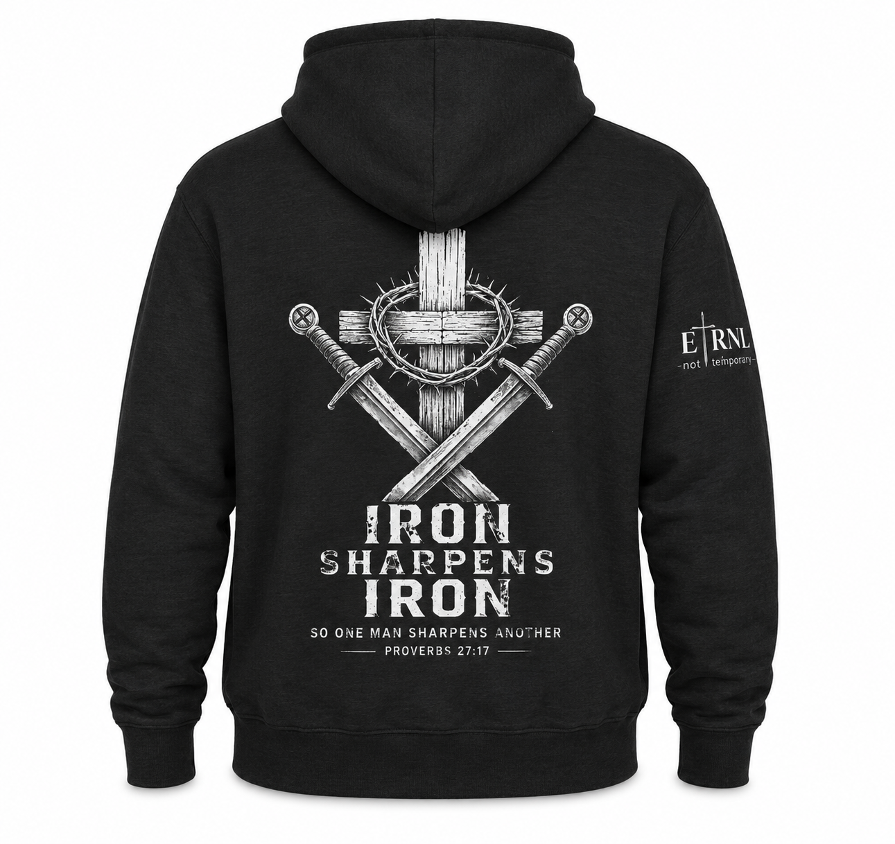 Iron Sharpens Iron- Christian Hoodie